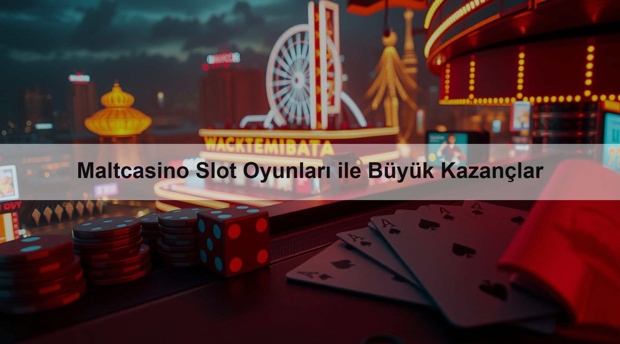Maltcasino Slot Oyunları ile Büyük Kazançlar