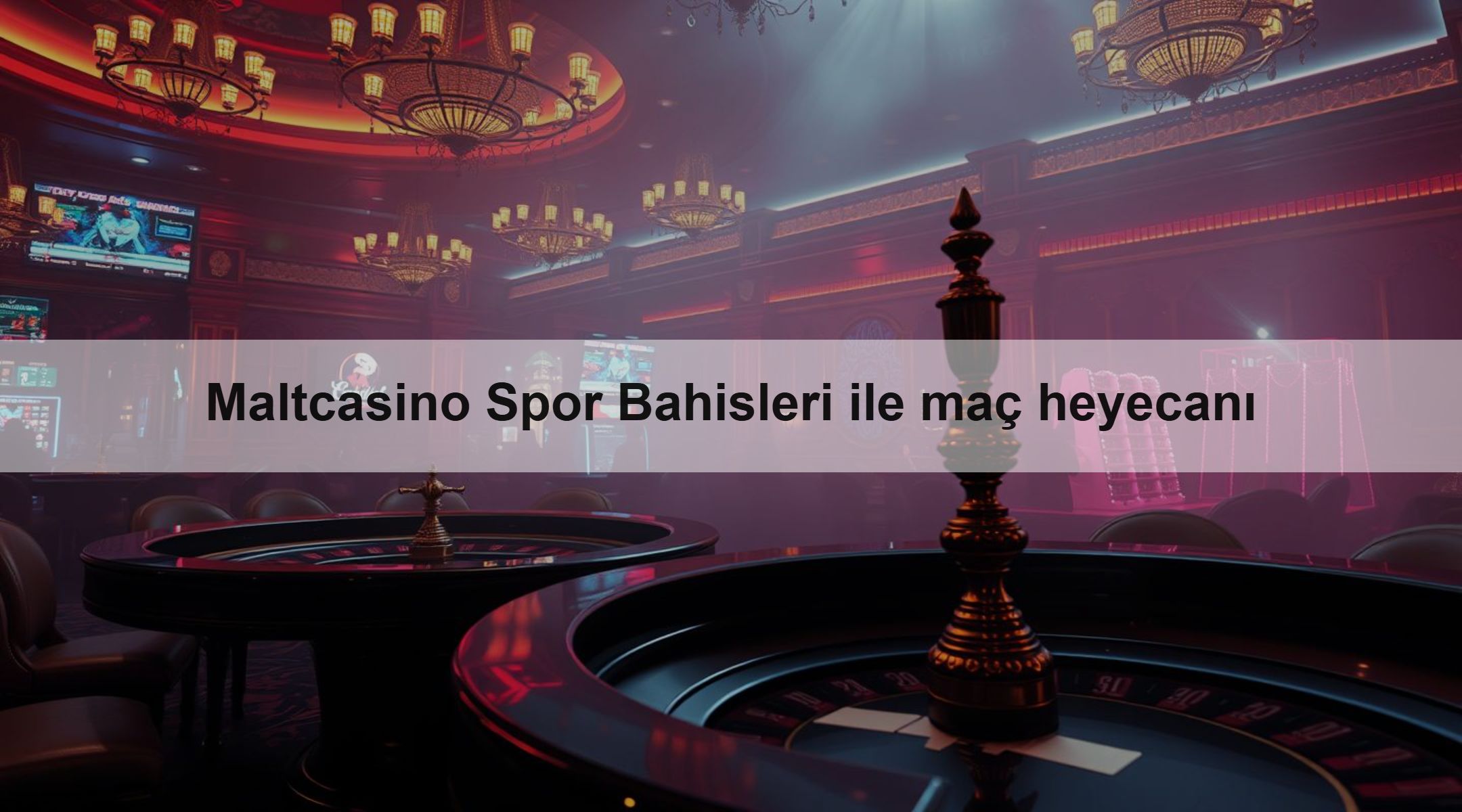 Maltcasino Spor Bahisleri ile maç heyecanı